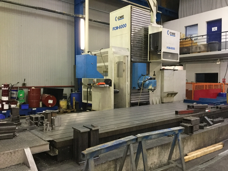 BED MILLING MACHINE CME FCM 6000