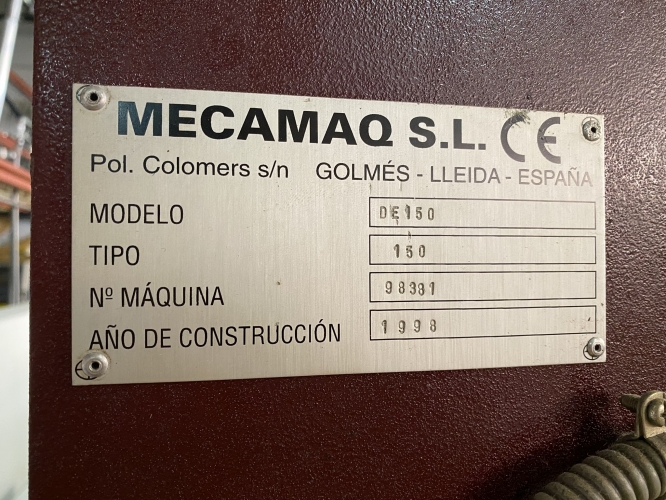 PRENSA HIDRAULICA MECAMAQ DE 150