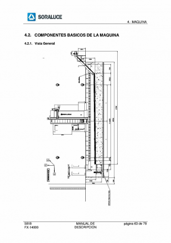 FRESADORA COLUMNA MOVIL SORALUCE FX-14000