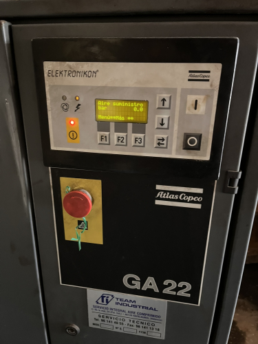 COMPRESOR ATLAS COPCO GA22FF 22KW
