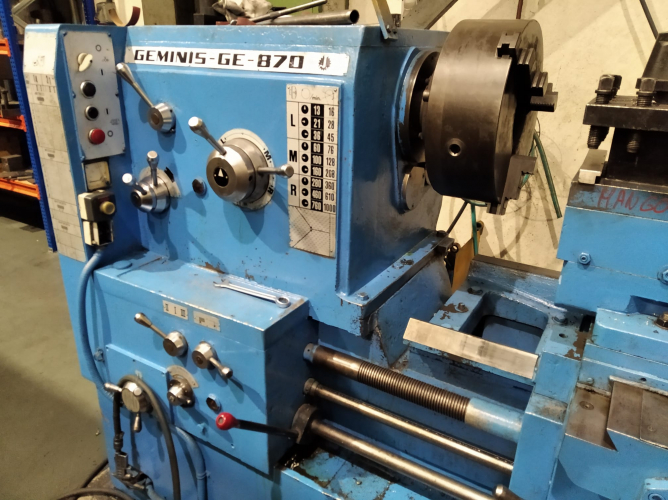 GEMINIS LATHE GE-870