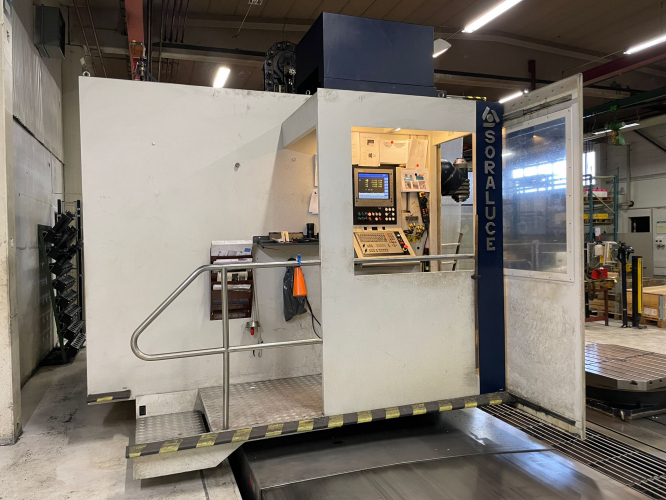 FRESADORA COLUMNA MÓVIL SORALUCE FP 8000