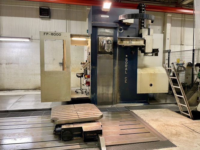 MILLING MACHINE FLOOR TYPE SORALUCE FP 8000