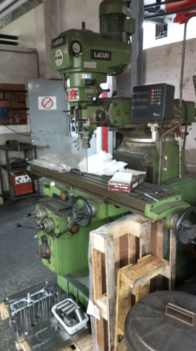 FRESADORA DE TORRETA LAGUN FTV-4