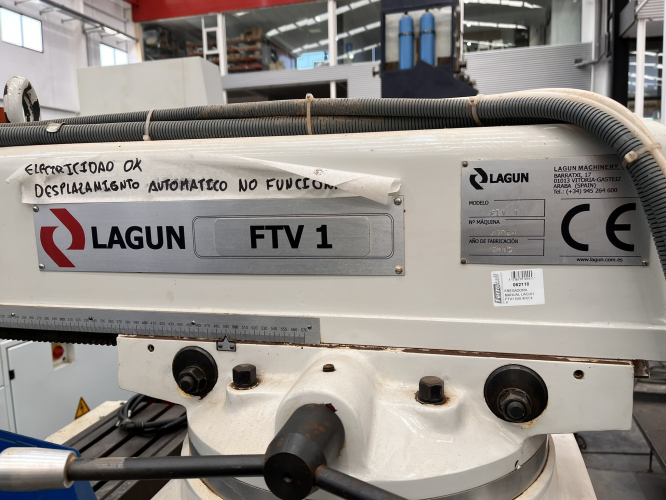LAGUN FTV1 MILLING MACHINE