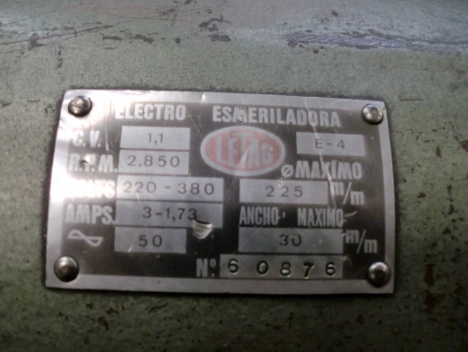 ESMERILADORA LETAG E-4