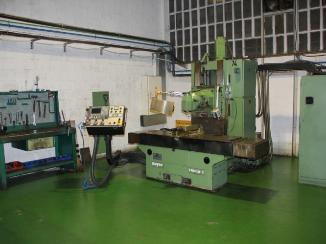FIXED BENCH MILLING MACHINE ZAYER 1700 AF-3