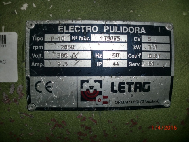 PULIDORA LETAG P-10