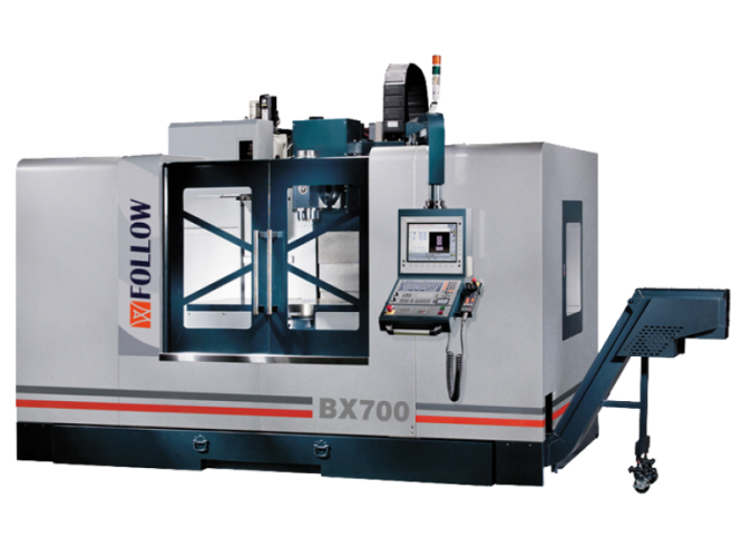 CENTRO DE MECANIZADO CNC DE 5 EJES FOLLOW BX700