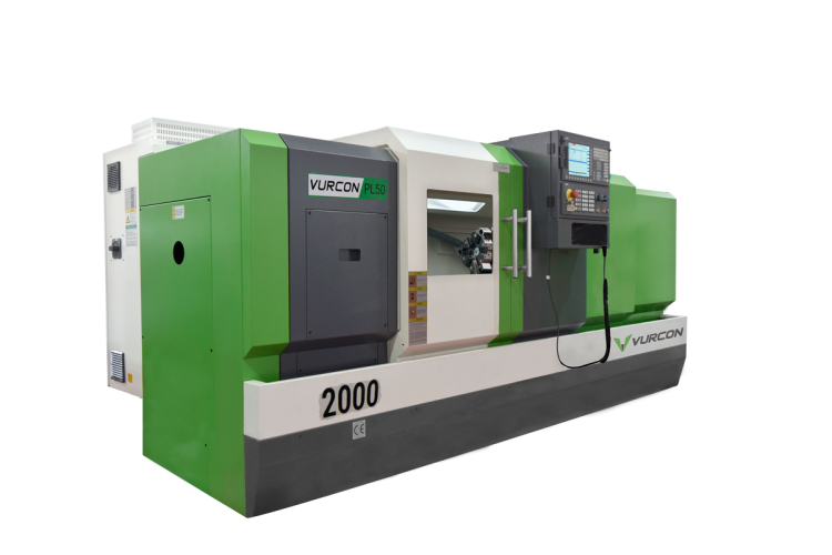 Vurcon PL-50x2000 Flat bed lathe